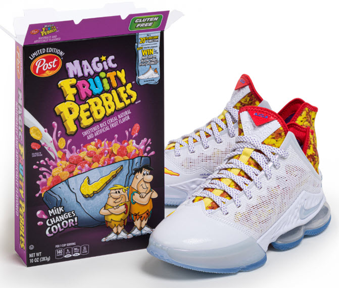 Lebron Fruity Pebbles Shoes